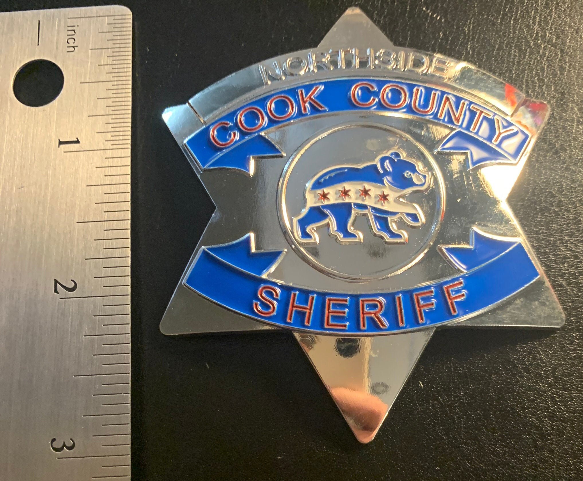 Cook County Sheriff NorthSide Cubs Baseball Badge Chicago IL Etsy