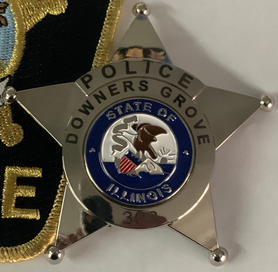 Downers Grove Police Illinois Badge Etsy
