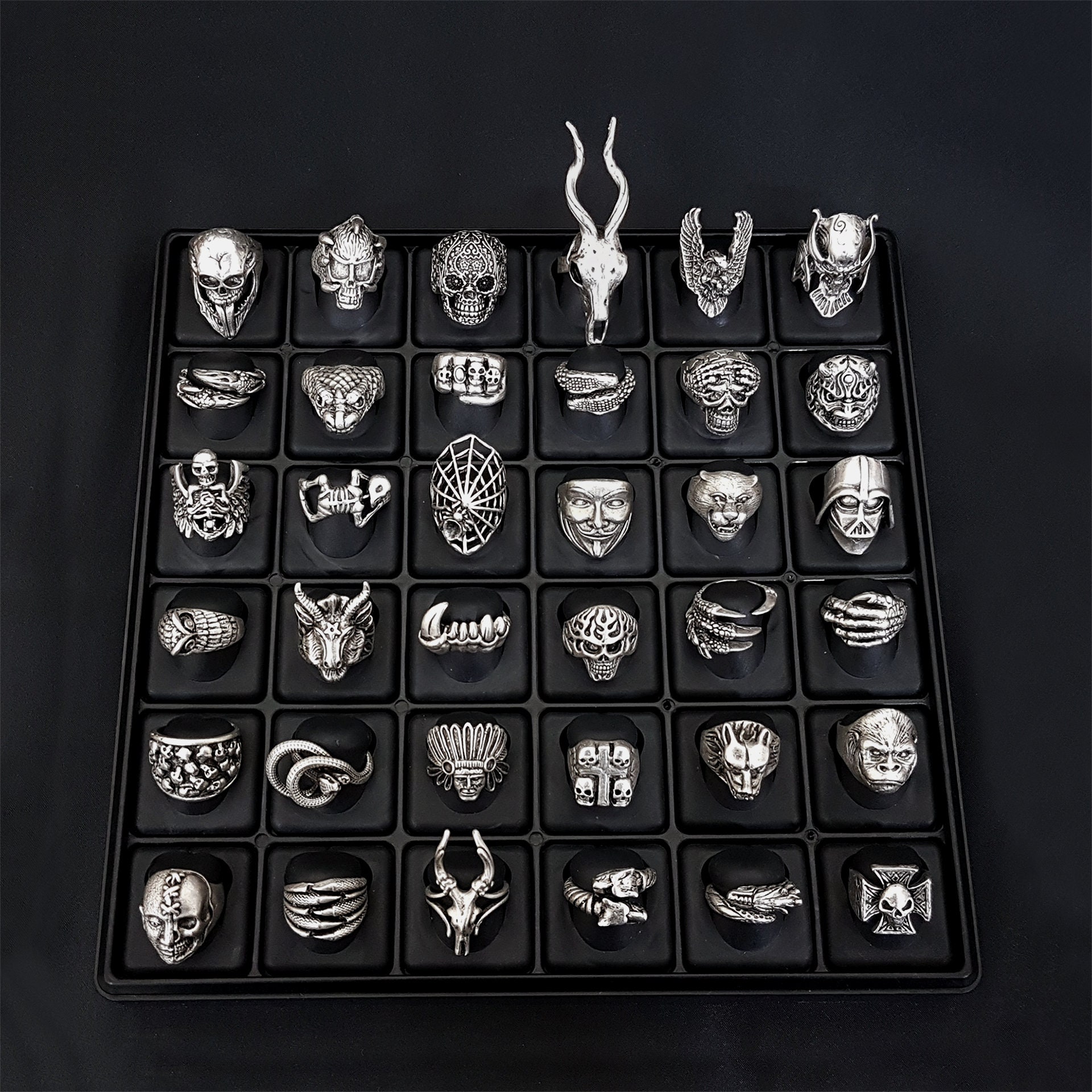 Gothic Rings for Men Etsy Singapore