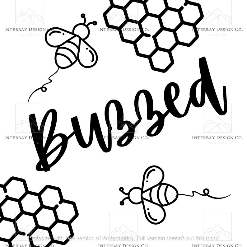 Buzzed SVG/PNG/JPG File | Etsy