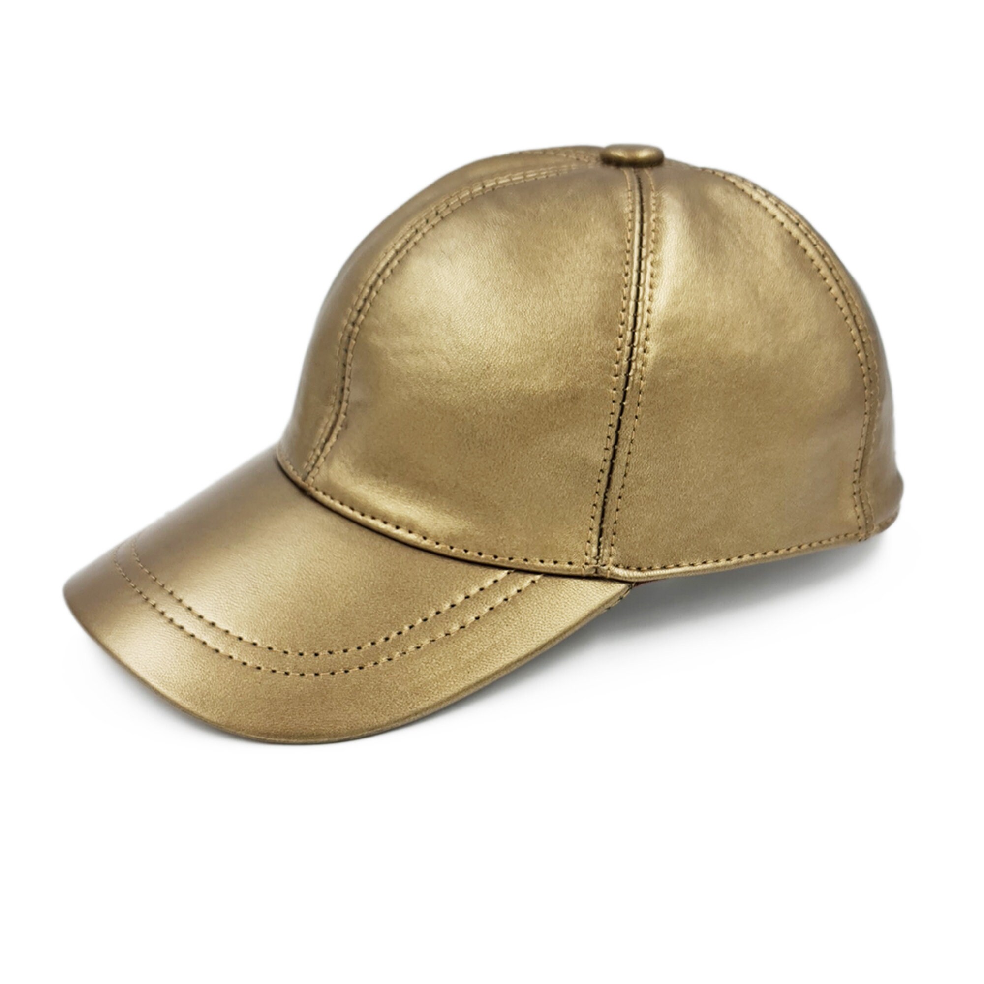 Leather Baseball Caps for Women Etsy