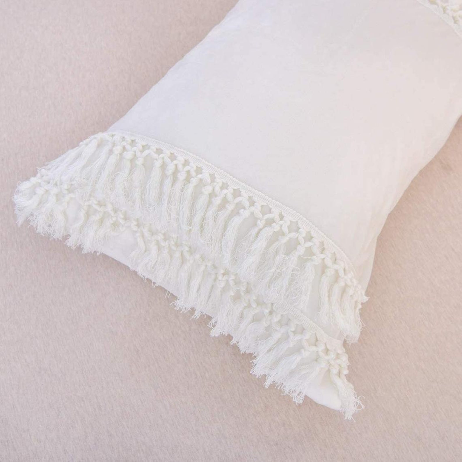 White Pillow Shams Cotton Pillow Shams Cotton Pillow Cover Etsy