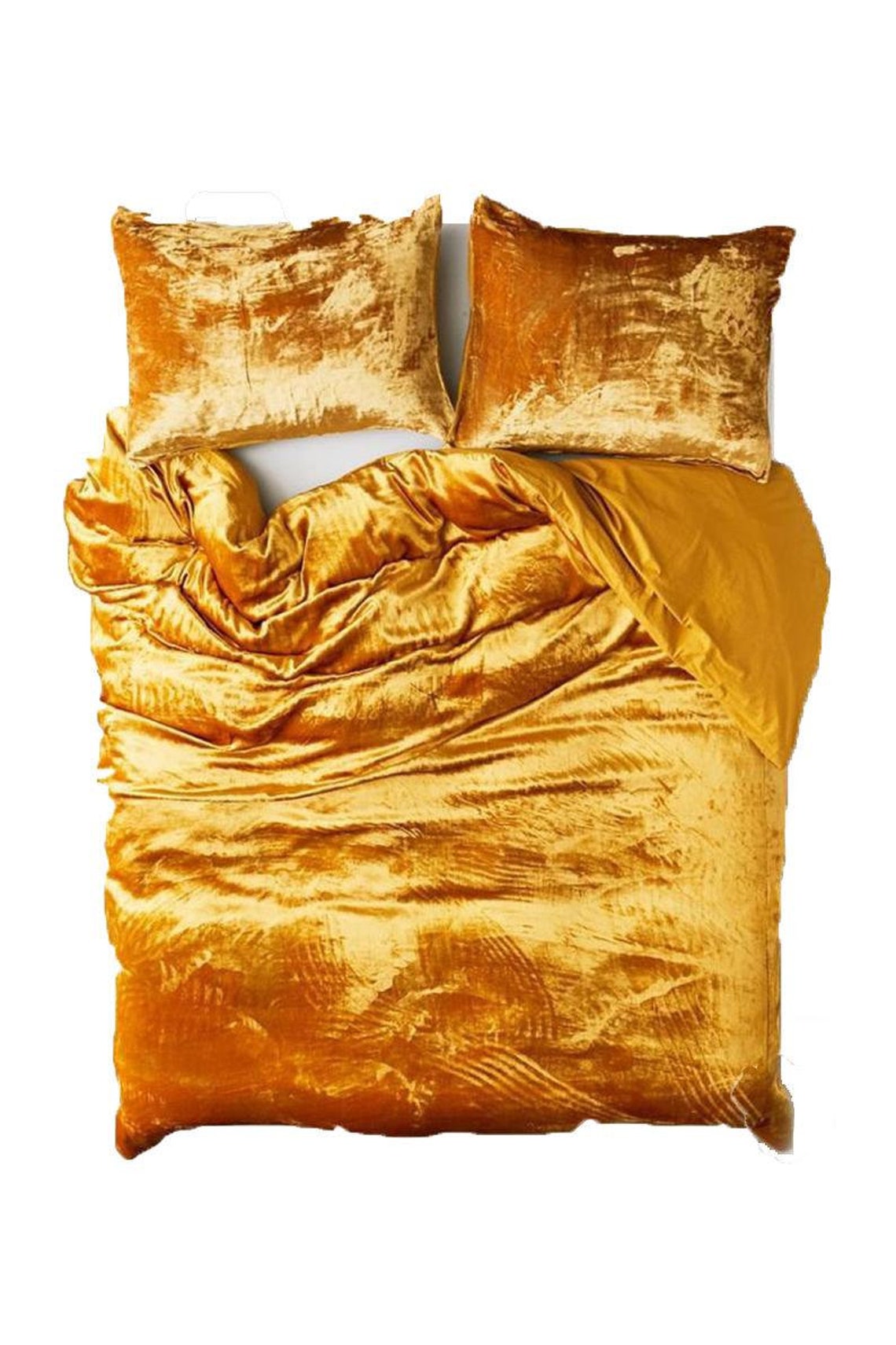 Ultraluxury Plain Black Velvet Duvet Cover Boho Bedding UO Etsy