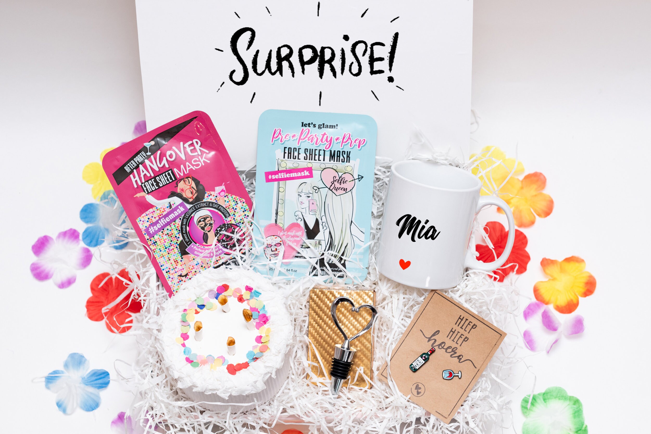 Box surprise anniversaire / Boîte cadeau surprise femme Etsy