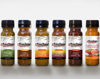 Kanispice Mini Pepper Sauce - Variety Pack