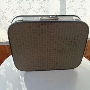 Sovjet-koffer antieke rode koffer Vintage reistas Vintage USSR gemaakt bagage kartonnen koffer rustiek decor