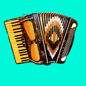 accordion,accordion instrument,accordion pendant,accordion marichka,Soviet accordion