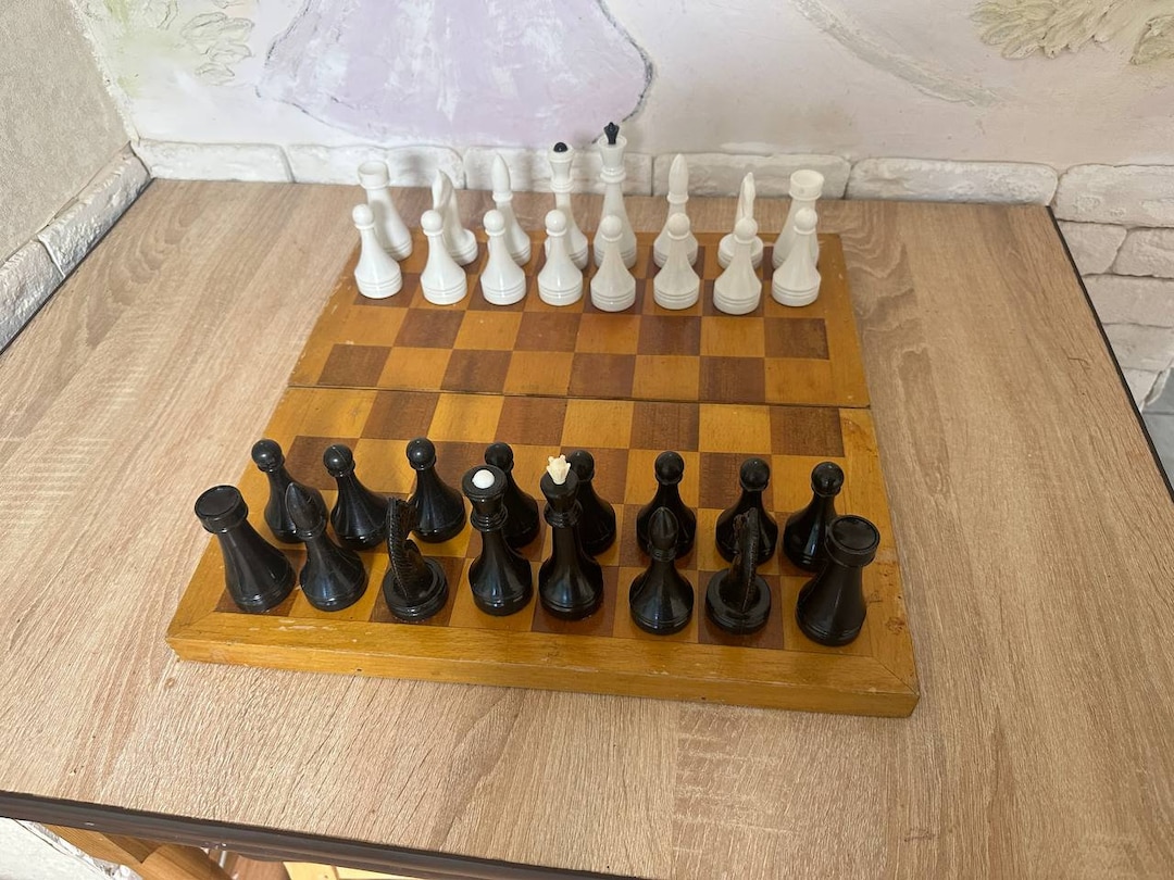 Ussr Chess,chess Set Ussr,ussr Chess Set,ussr Chess Etsy
