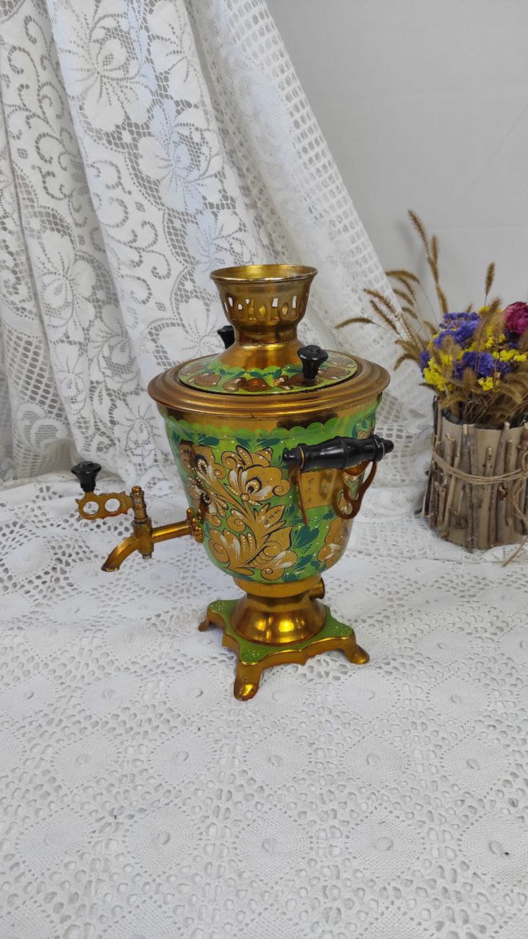 Soviet Vintage,soviet Teapot,gift of the Ussr,soviet Metal Samovar