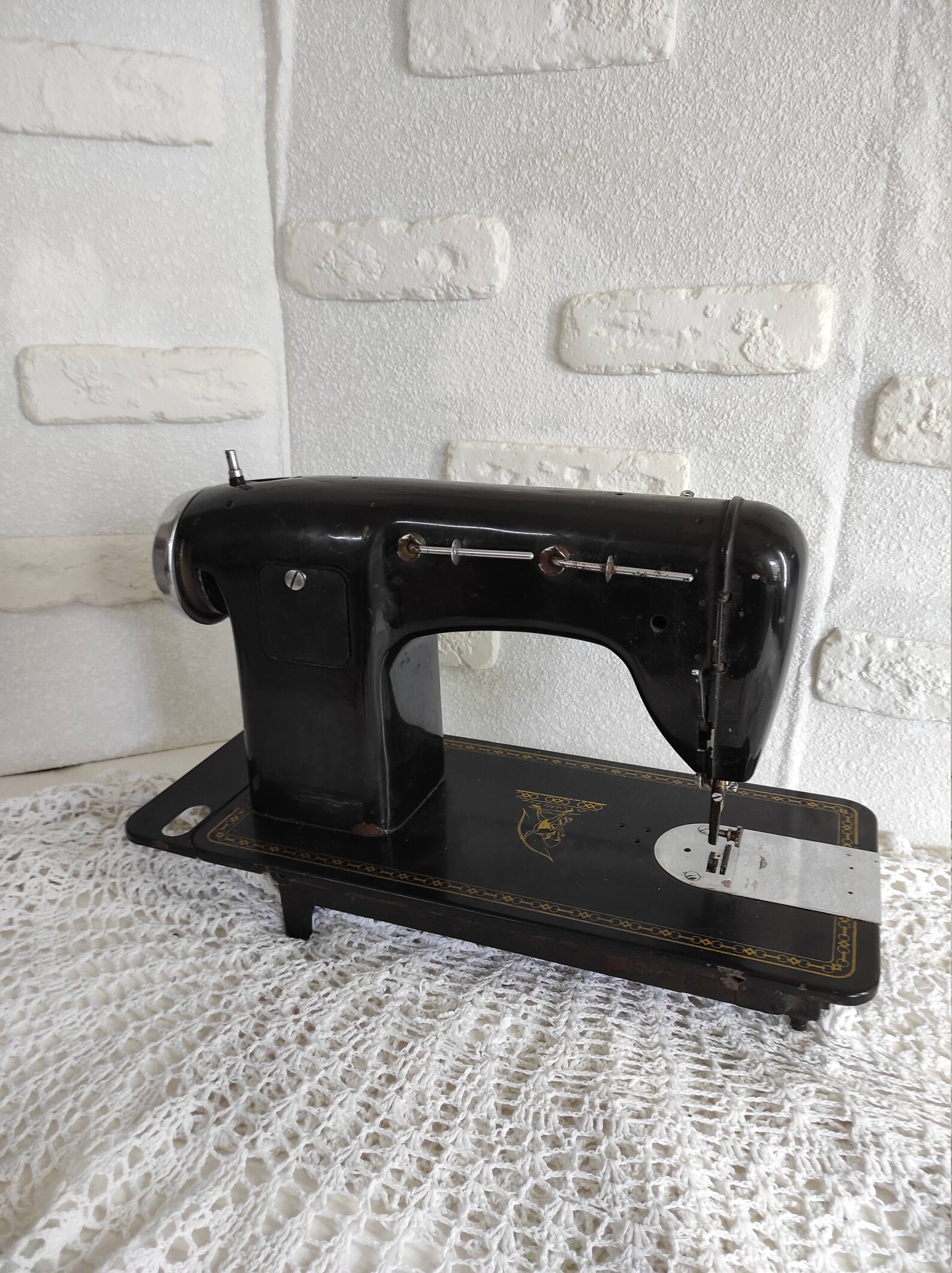 Retro sewing machine Lucznik vintage collectible rare Etsy