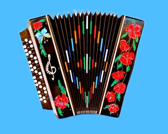accordion,accordion instrument,accordion pendant,accordion marichka,Soviet accordion