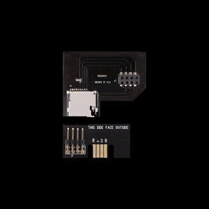 Gamecube-adapterkit micro-SD-kaart naar seriële poort (SD2SP)