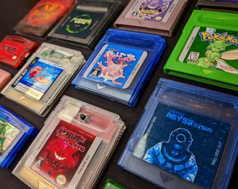 Gameboy customized Cartridge labels