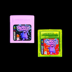 プレミアム グリマスの誕生日、メタリックス ホロフォイル ラベル付きマクドナルド ゲームボーイ カラー ゲーム