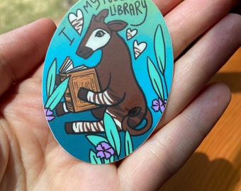 Okapi Reading / I love my public library