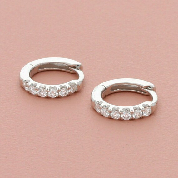 Bony levy diamond hoop earrings outlet