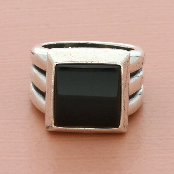 James avery onyx ring discount