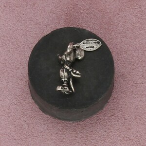 disney sterling silver vintage 3d disneyland mickey mouse charm pendant image 2