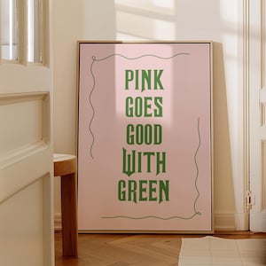 Mariage rose, déco de chambre coquette, oeuvre d'art murale girly, affiche de Broadway, déco d'appartement rose, déco au-dessus du lit, cadeau de théâtre