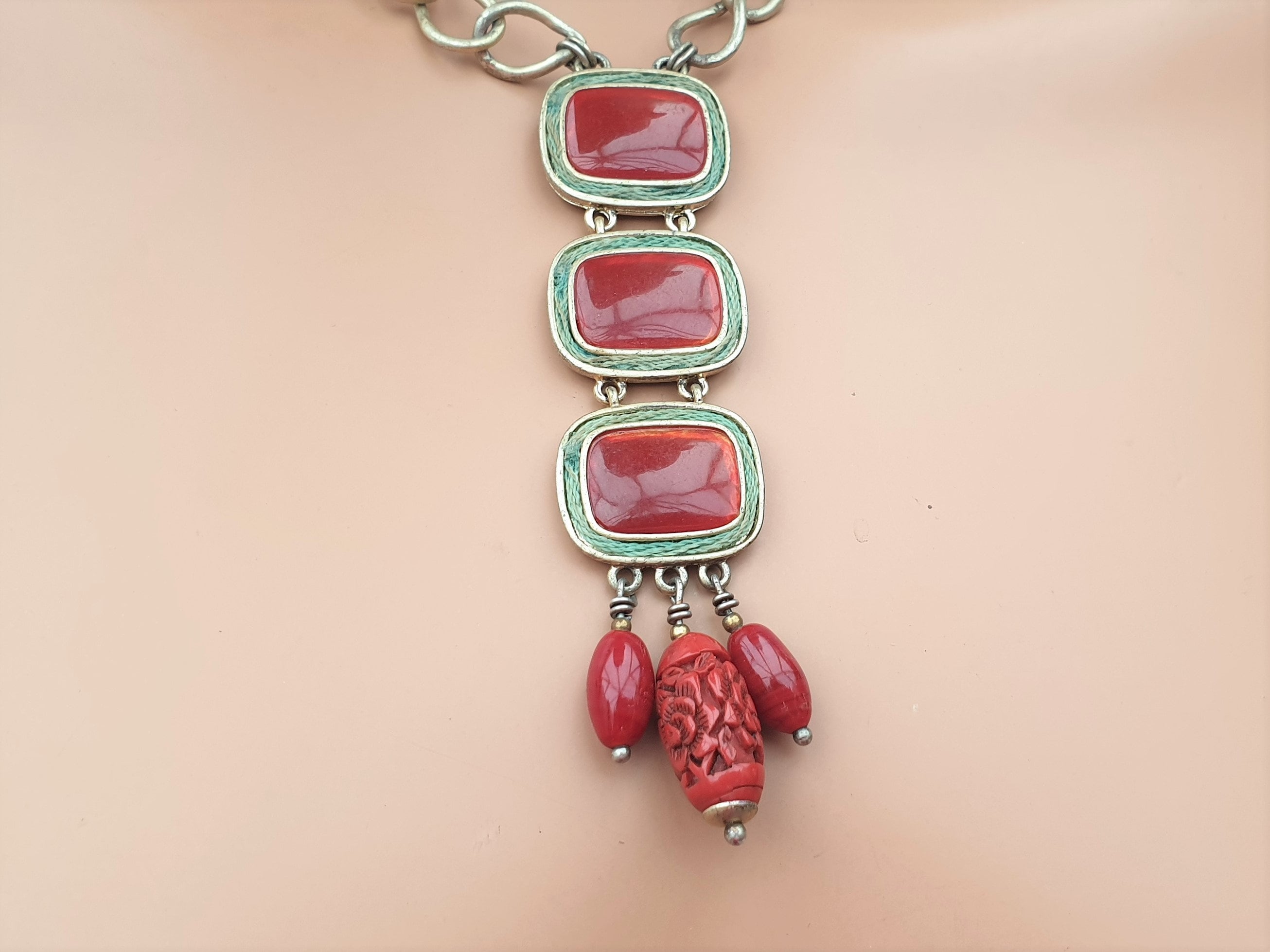 Reaky Choker Halskette Mit Strass - Halloween Accessoires Damen