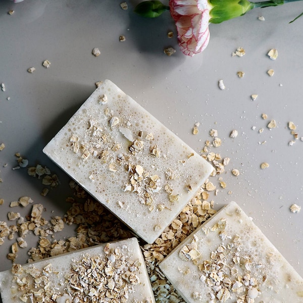 Handmade Honey and Oatmeal Soap