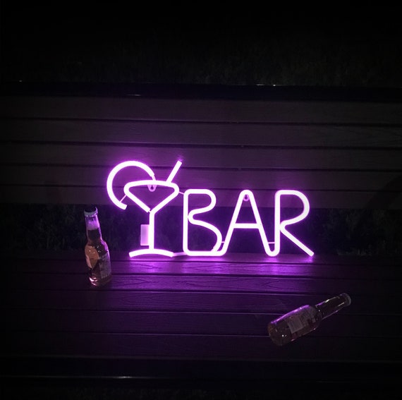 LED-Schild Neon, für in einem Restaurant, BAR, Fassadenwerbung