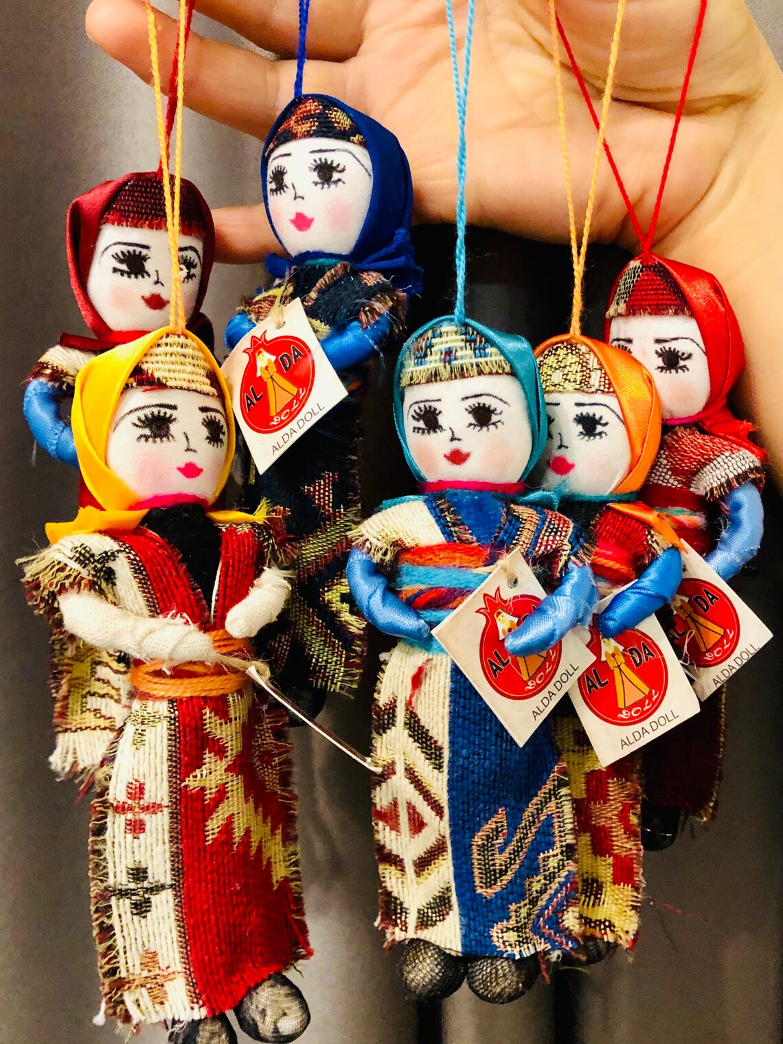 Armenian Dolls Set 6 home Decorations Art doll Gift Made in | Etsy
