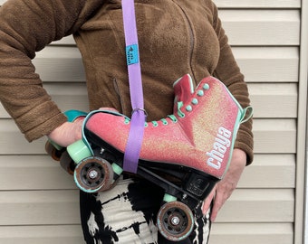 Lavender Skate Leash | Purple Roller Skate Strap | Skate Bag | Skate Accessories