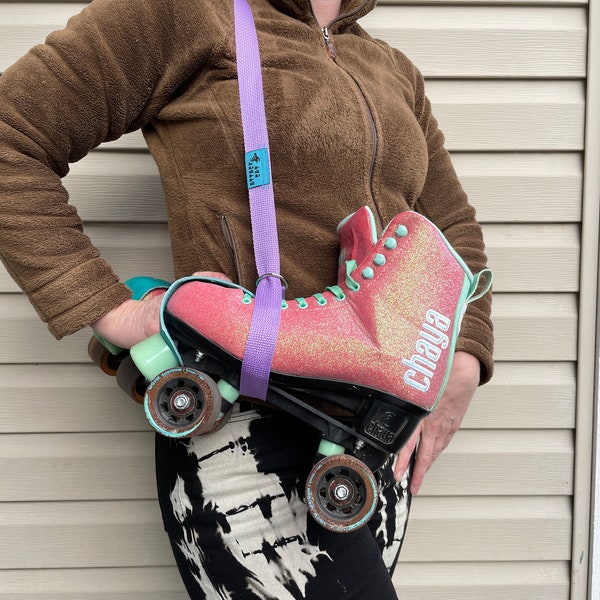 Lavender Skate Leash | Purple Roller Skate Strap | Skate Bag | Skate Accessories