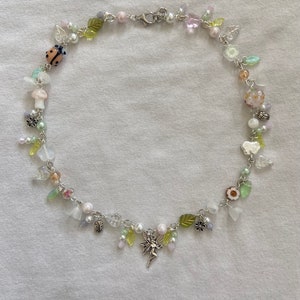 garden fairy necklace