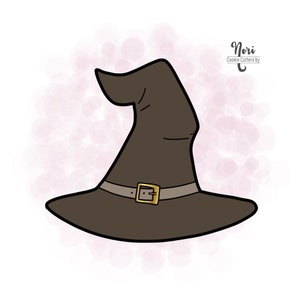 Witches Hat Halloween Cookie Cutter - Cookie Cutters By Nori - CN0677