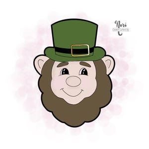 Leprechaun Saint Patrick’s Day Cookie Cutter - Cookie Cutters By Nori - CN0542