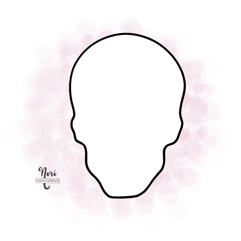 Skull Halloween Cookie Cutter Cookie Cutters by Nori Etsy