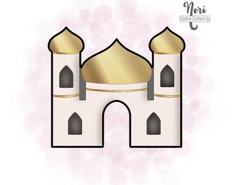 Mosque 2 Cookie Cutter - Cookie Cutters By Nori - CN2006