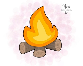 Campfire Cookie Cutter - Cookie Cutters By Nori - CN1059