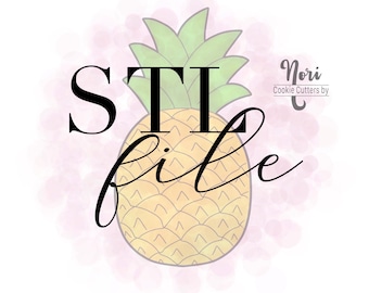STL-bestand - CN0232 - Ananas - 4,5 inch