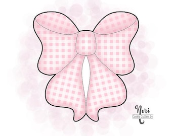 Bow 6 Cookie Cutter - Cookie Cutters By Nori - CN1563