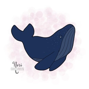 Whale Cookie Cutter - Cookie Cutters By Nori - CN0085