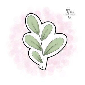 Branch 21 Greenery Cookie Cutter - Cookie Cutters By Nori - CN1108