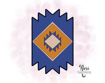 Aztec Plaque Cookie Cutter - Cookie Cutters By Nori - CN0228