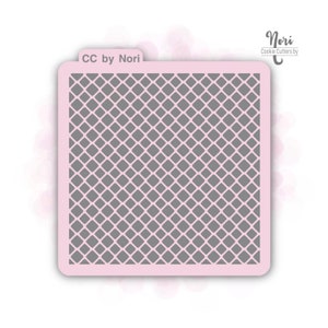 Waffle Cone Pattern Stencil - Cookie Cutters By Nori - CNP0068