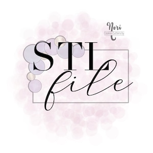 STL file - CN0209 - Bubble Rectangle Plaque - 4.5 inch