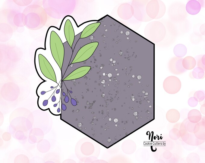 Floral Circle Round Plaque Cookie Cutter Cookie Cutters by - Etsy