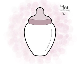 Baby Bottle Cookie Cutter - Cookie Cutters By Nori - CN0133