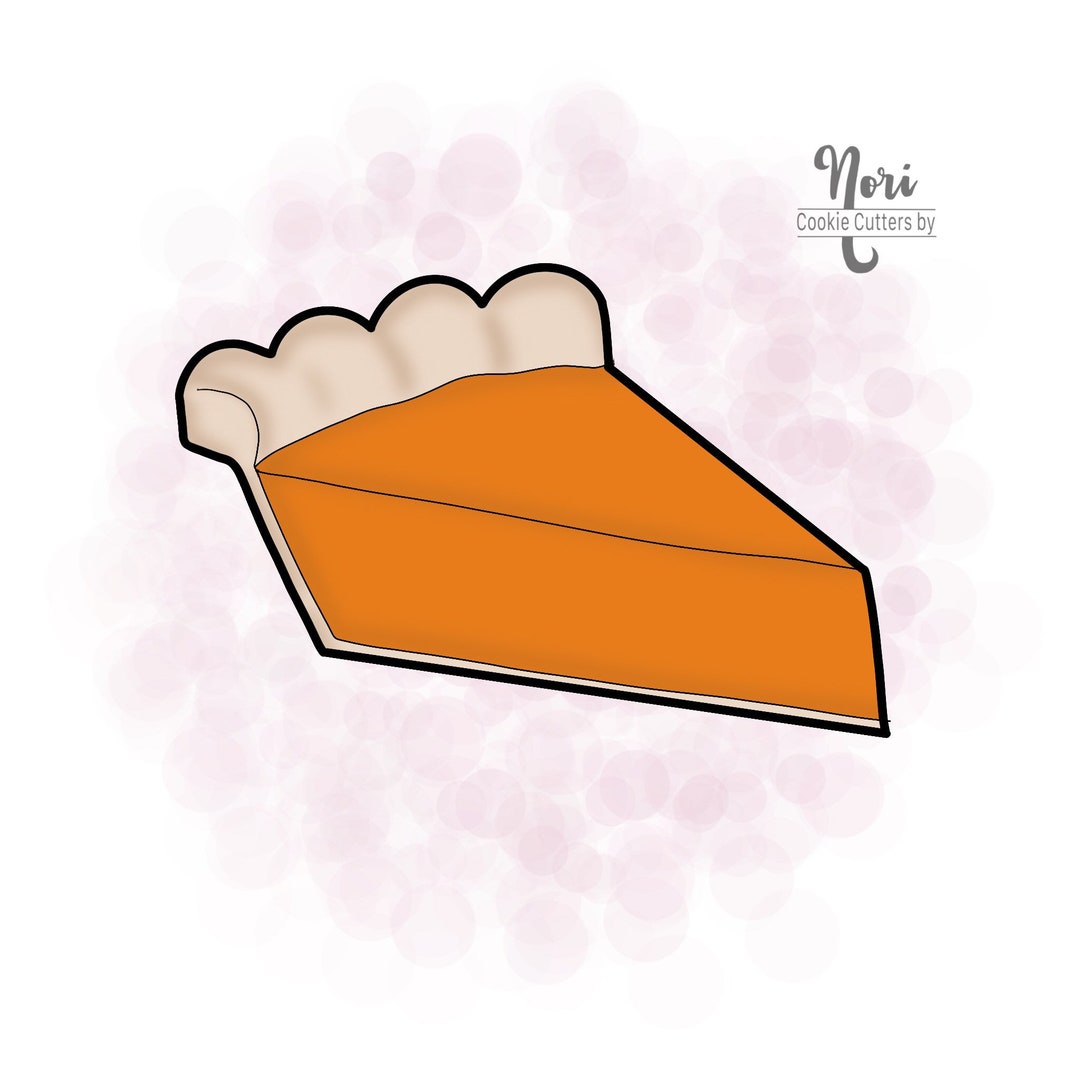 Slice of Pie Cookie Cutter Cookie Cutters by Nori CN0814 Etsy