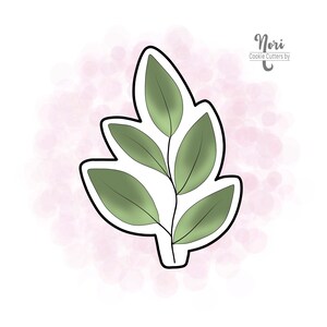 Branch 19 Greenery Cookie Cutter - Cookie Cutters By Nori - CN1106