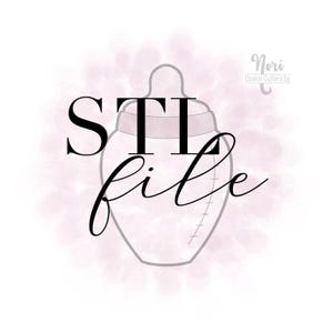 STL file - CN0133 - Baby Bottle - 3.5" - 4" and 4.5"