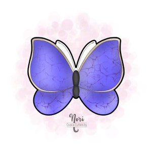 Butterfly 2 Cookie Cutter - Cookie Cutters By Nori - CN1196