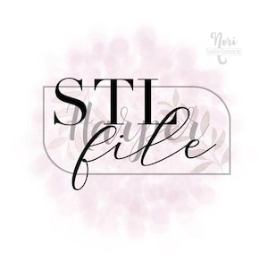 STL file - Harper Plaque -  4 - 4.5 and 5 inch - CN0041