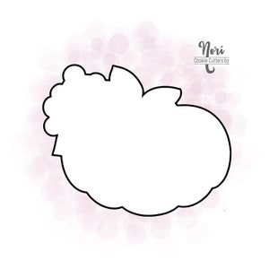 Pumpkin 11 Floral Cookie Cutter - Cookie Cutters By Nori - CN0363 image 4